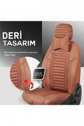ACKSTREXCTRÇNP001-262 Citron C4 Cactus Lüks Deri Oto Koltuk Kılıfı Ön/Arka Set EXCLUSIVE Exclusıve - 3