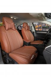 ACKSTREXCTRÇNP001-298 Kia Sportage Yeni Deri Lüks Oto Koltuk Kılıfı Ön/Arka Set EXCLUSIVE Exclusıve - 1