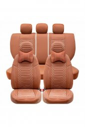 ACKSTREXCTRÇNP001-298 Kia Sportage Yeni Deri Lüks Oto Koltuk Kılıfı Ön/Arka Set EXCLUSIVE Exclusıve - 4