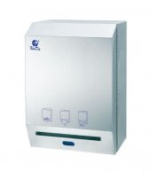 Omnipazar Xinda CZQ20K Paslanmaz Çelik Sensörlü Kağıt Havlu Dispenseri - 1