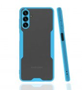 Galaxy A04S Kılıf Zore Parfe Kenarları Pastel Renk Silikon Kılıf thumbnail 2