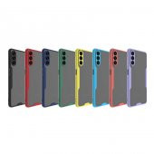 Galaxy A04S Kılıf Zore Parfe Kenarları Pastel Renk Silikon Kılıf thumbnail 11