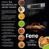 Ferre Fryart Cs Serisi Inox-Siyah Ankastre Cam Set D063 + CS205 + XE63MI - 4