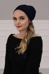 Penye Bandana Lacivert - 10