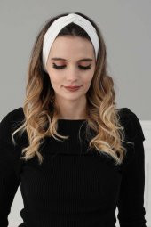 Bandana Saç Bandı Krem - 4