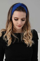 Bandana Saç Bandı Saks Mavi - 4