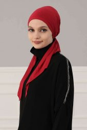 Penye Bandana Bordo - 3