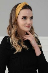 Bandana Saç Bandı Hardal - 3