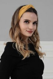 Bandana Saç Bandı Hardal - 1