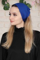 Bandana Saç Bandı Saks Mavi - 5