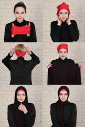 Bandana Saç Bandı Kırmızı - 2