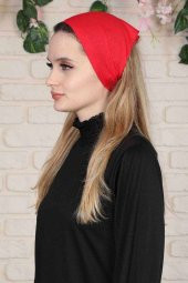 Bandana Saç Bandı Kırmızı - 5