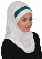 Çift Renkli Bone Fular Set - 2