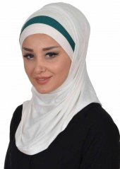 Çift Renkli Bone Fular Set - 3