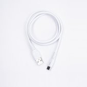 DVIP S01C 6A 67W Fast Charging UsbA to Type-C Data ve Hızlı Şarj Kablosu 1M Beyaz - 1