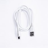 DVIP S01M 6A 67W Fast Charging UsbA to Micro Data ve Hızlı Şarj Kablosu 1M Beyaz - 1