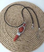 Doğaltaş Jasper Taşı Kolye Bijuteri Takı Aksesuar thumbnail 1