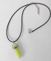 Doğaltaş Fosfor Taşı Kolye Takı Bijuteri Aksesuar - 2