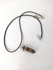 Doğaltaş Unakit Taşı Kolye Takı Bijuteri Aksesuar - 2