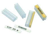 Kablo Etiket Taşıyıcı Şeffaf Tüp+Etiket 20 adet thumbnail 1