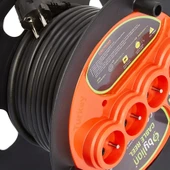 Bylion MK4025 4 Soketli 3x2.5mm 40 Metre Makaralı Kablo - 4