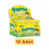 Hleks Patlayan Şeker Popios 4 gr 40 Adet Muzlu 12 Paket (Toplam 480 Adet) - 1