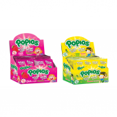 Hleks Patlayan Şeker Popios Çilek Muz 4 Gr 40+40 Adet - 1