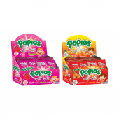 Hleks Patlayan Şeker Popios Tutti Frutti Çilek 4 Gr 40+40 Adet - 1