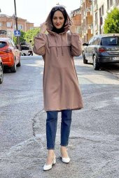 Moda Twins Desenli Tunik - 1