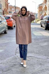 Moda Twins Desenli Tunik - 3