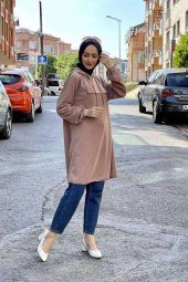 Moda Twins Desenli Tunik - 4