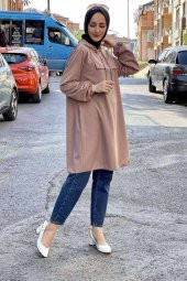 Moda Twins Desenli Tunik - 2