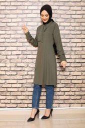 Moda Twins Desenli Tunik - 3