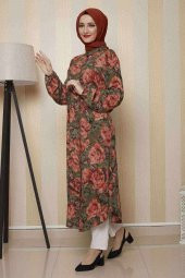 Moda Twins Desenli Tunik - 2