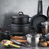 Korkmaz A1354 Gusto Plus Kısa Tencere 24 Cm - 2