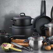 Korkmaz A1355 Gusto Plus Kısa Tencere 26 cm - 2