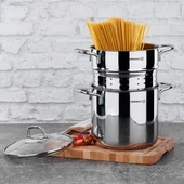Korkmaz A1523 Perla Spagetti Tencere Seti - 6
