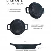 Acar XDD-22-0030 Diamente Black Sahan 22 Cm - 2