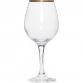 Paşabahçe 440255G Amber Golden Touch 6 Lı Şarap Kadehi - 1