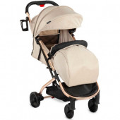 Kraft Q77 Tek Elle Kolay Katlanır Kabin Boy Pratik Bebek Arabası Bej - 1