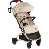 Kraft Q77 Tek Elle Kolay Katlanır Kabin Boy Pratik Bebek Arabası Bej - 2