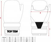 TOP TEN Point Fighter Eldiven (WAKO ONAYLI) - 4