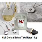 M1 ART Beton Takı Harcı GRİ 1.kg - 2