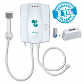 BAYMAK YENİ 6 EMNİYETLİ BANYO TİPİ ELEKTRİKLİ ŞOFBEN ANİ SU ISITICISI - BT 8000 - 1