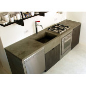 M1 ART PRO 5 Dakika'da Donan beton Döküm Tozu 1,Kg-MUTFAK TEZGAHI-LAVABO-BETON MASA YAPIMI İÇİN ÖZEL - 2