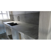 M1 ART PRO 5 Dakika'da Donan beton Döküm Tozu 1,Kg-MUTFAK TEZGAHI-LAVABO-BETON MASA YAPIMI İÇİN ÖZEL - 6