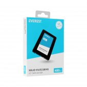 EVEREST ES480SH 480GB 2.5 SATA 3.0 520MB / 450MB SMI + HYNIX 3D NAND FLASH SSD - 3