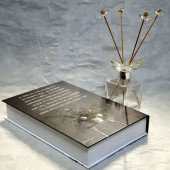 A Tree In The House, Openable Decorative Book Box, Fashion Fake Books, Home Decoration, Grey - 4