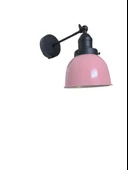 Rsylight Retro Metal Dekoratif Rustik Pembe Mafsallı Duvar Aplik - 1