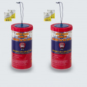 2 ADET FLY JAIL LONG JAR, 1.5 LİTRE KAVANOZ TİPİ KARASİNEK TUZAĞI - 1